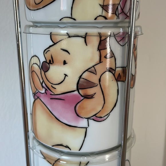 Disney SET of FOUR Winnie the Pooh and friends mugs new - Picture 3 of 8